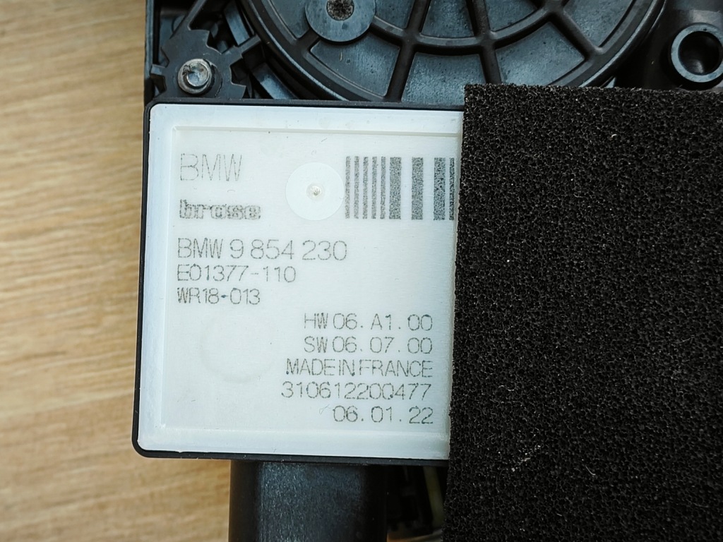 Оригинал  механизм подъемник стекло правый  перед bmw g23 9854230 5a071c4 33km! с Разборки