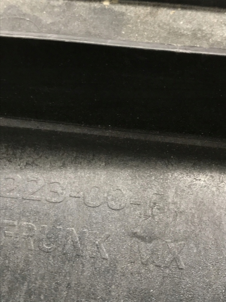 фото №13, Tesla model x піддон багажник перед + velur