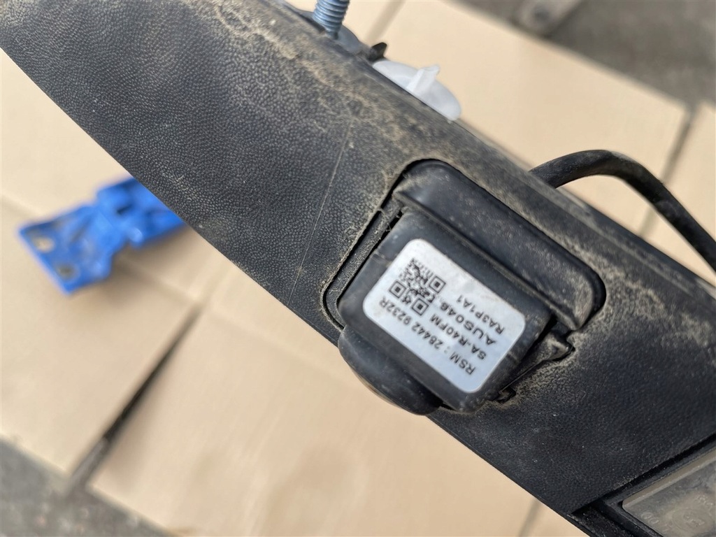 фото №9, Молдинг підсвітка номерного знака rej + камера заднього виду renault master iii 3 4 iv