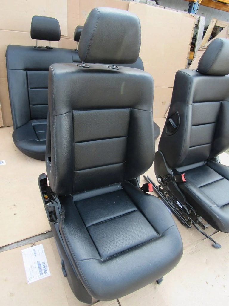 фото №5, Mercedes e w212 212 обивка сиденье сиденья заднее сиденье кожа