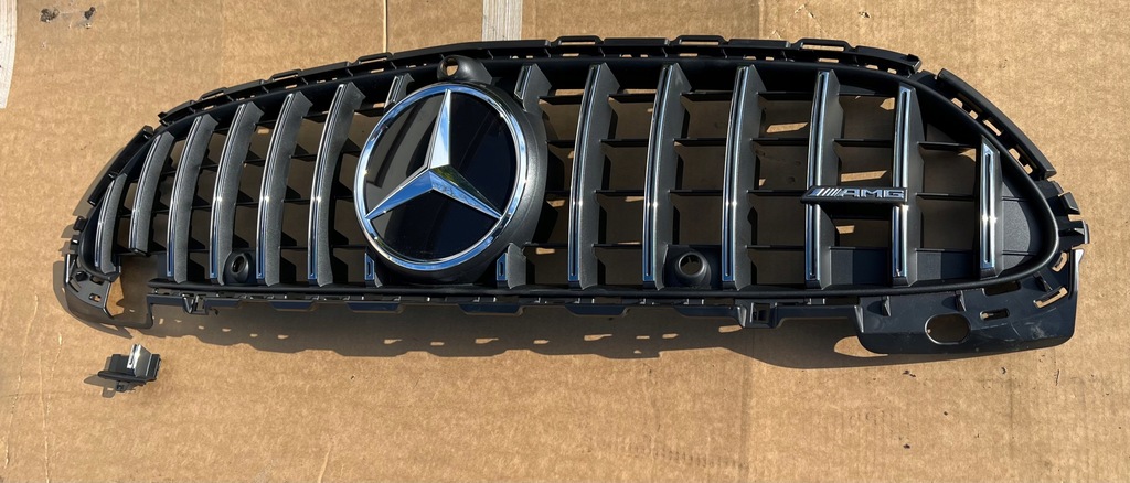 фото №9, Mercedes c w206 206 43 amg решётка радиатора решётка радиатора panamericana gt оригинал новый !!