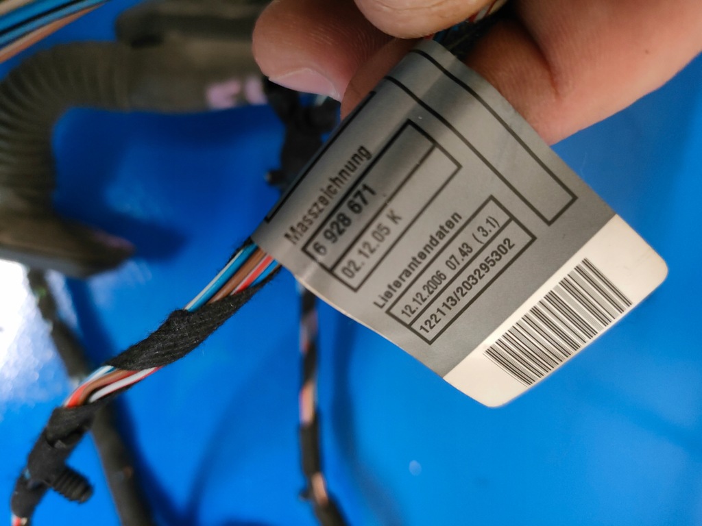 фото №6, Джгут двері лівий перед bmw e87 europa 6928671