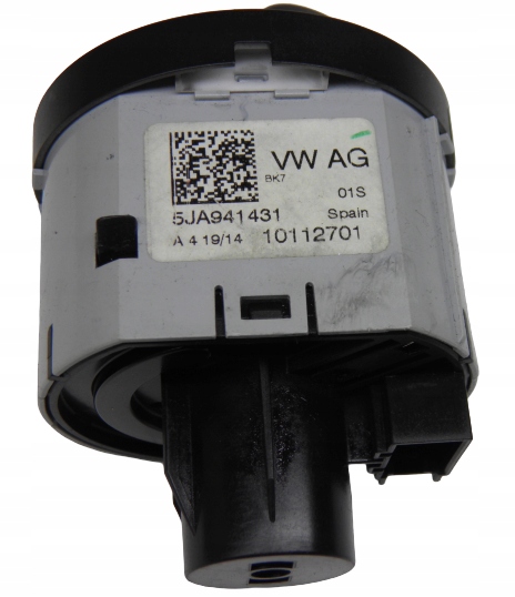 фото №3, Вимикач світла 5ja941431 оригінал skoda rapid