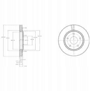 фото №3, Тормозные диски тормозные колодки перед delphi dodge journey 3.5