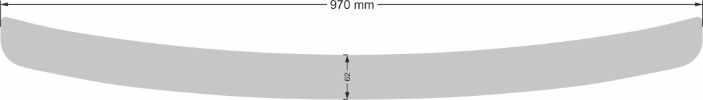 Купити Mazda 3 iii 5d 2013-2019 накладка na бампер