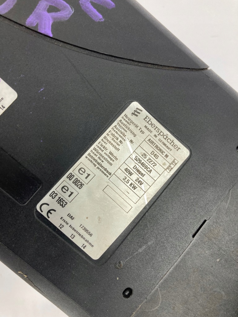 Daf 105 euro 5 обігрівач стояночний airtronic m d4s Недорого