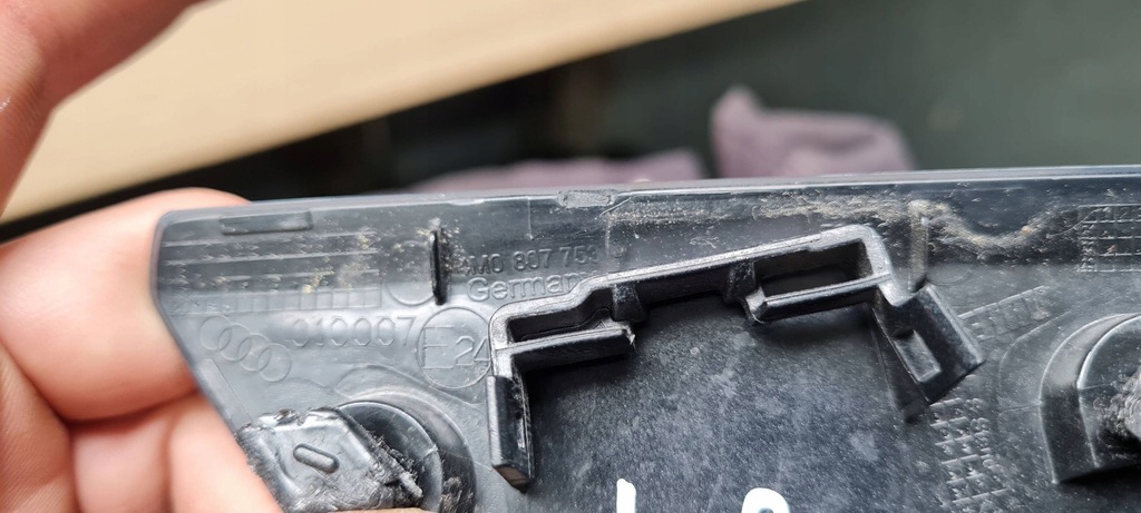 фото №12, Sq7 4m q7 заглушка бампера розпилювача ліва lz7s 4m0807753d