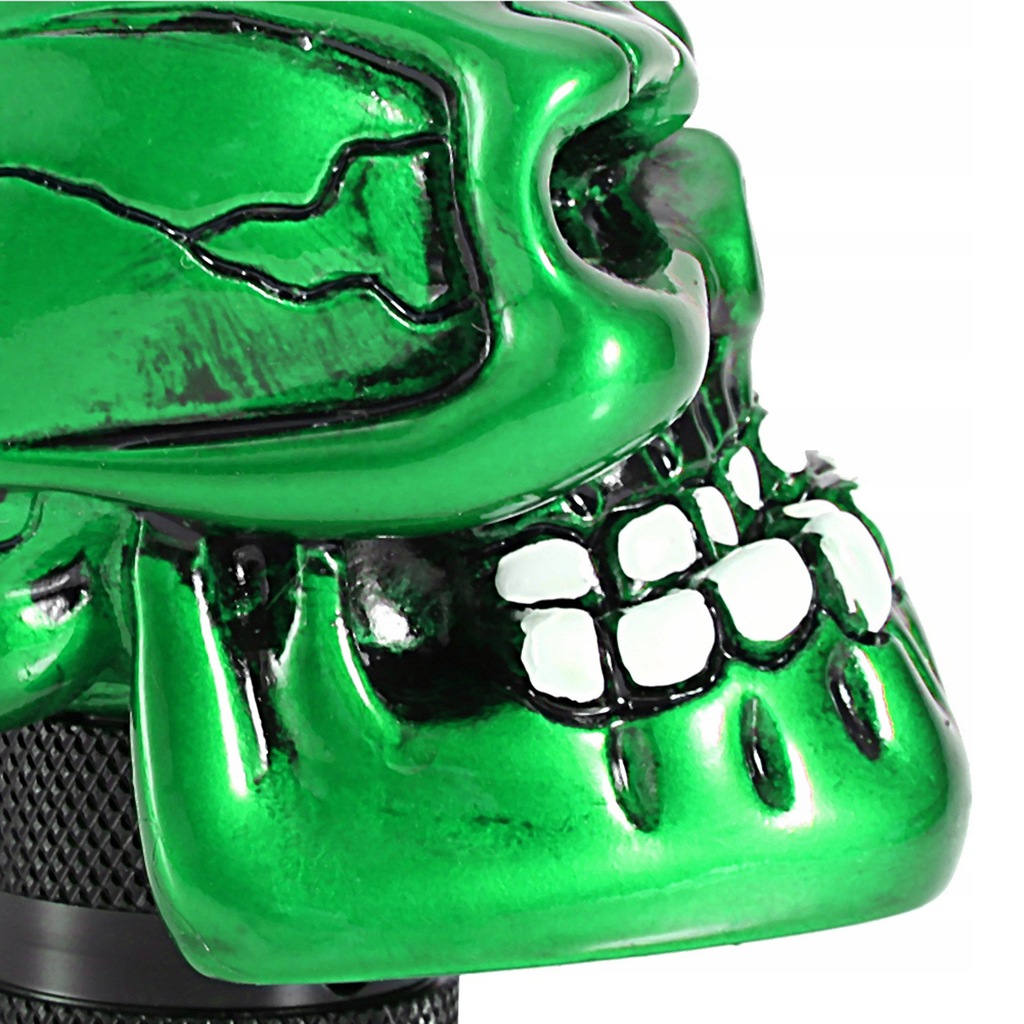 фото №10, Универсальная ручка переключения передач czaszka зелёный + 3 шланги 8mm/10mm/12mm