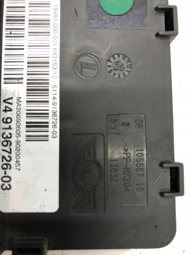 фото №4, Клема плюсова модуль 9136726 mini r56 1.6d