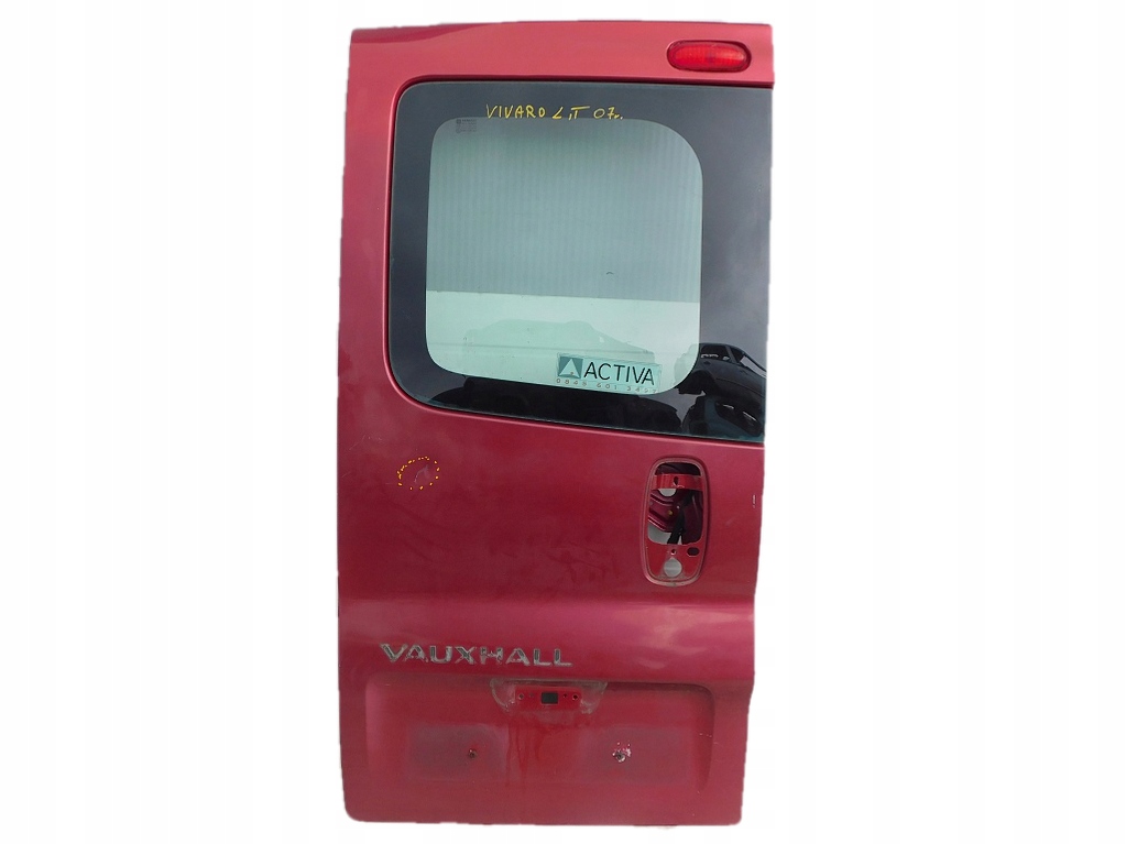 фото №1, Opel vivaro 2.0cdti 2007r lift дверь левый задняя