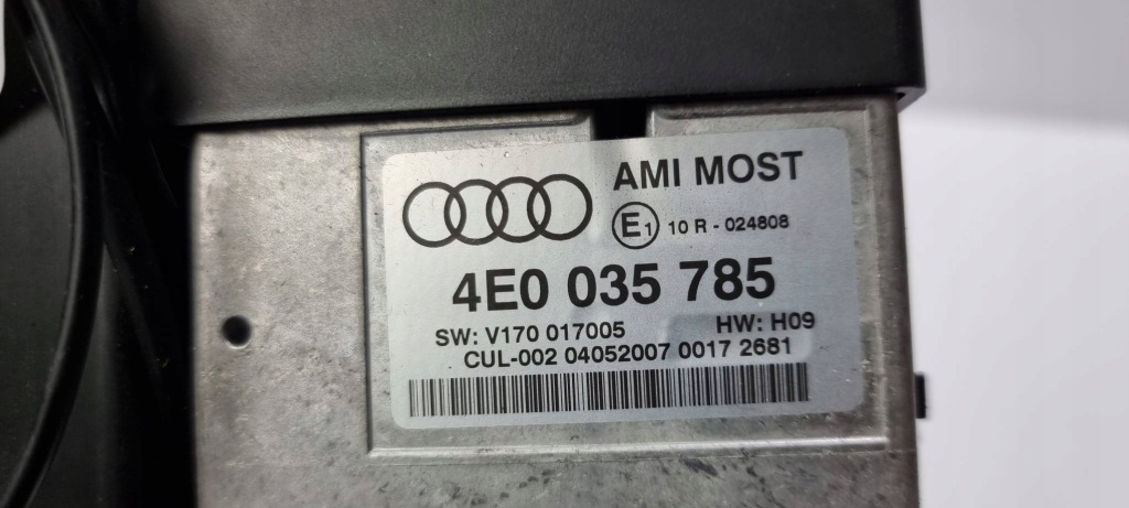 фото №4, Модуль 4e0035785 интерфейс audi s8 d3
