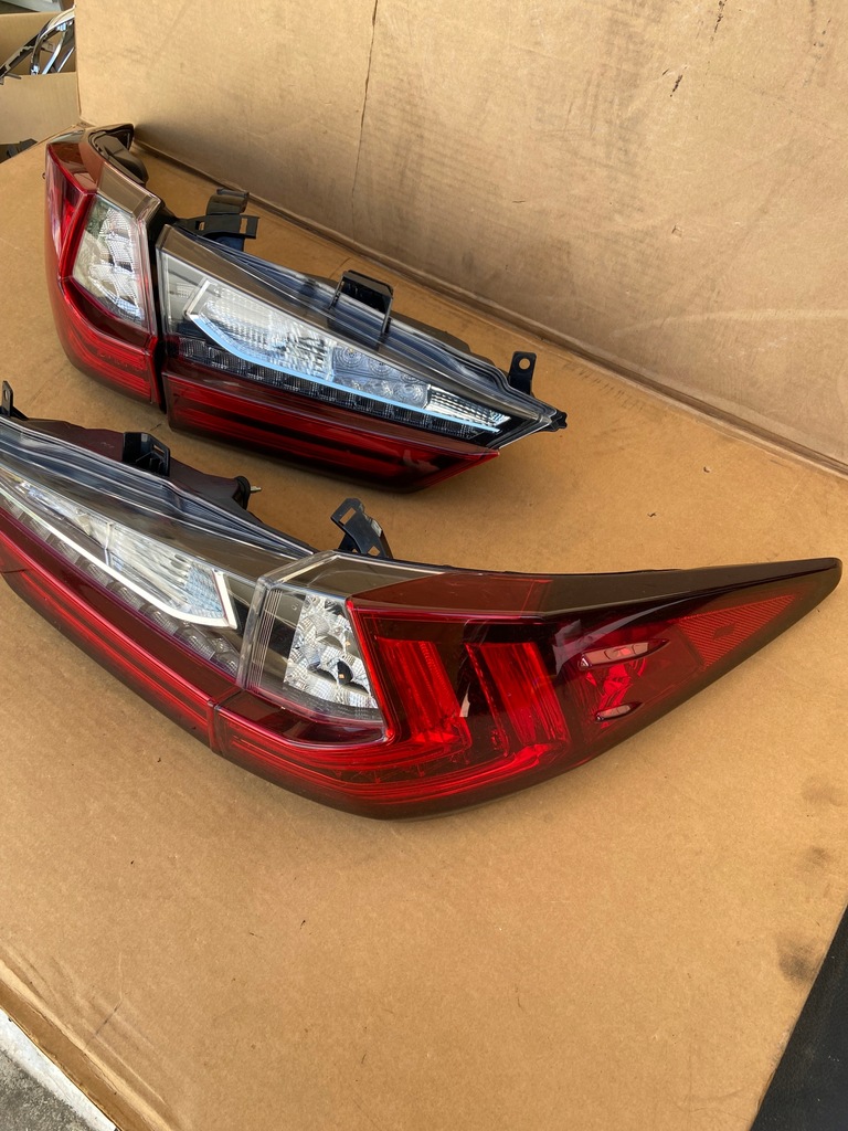 фото №2, Lexus rx iv 450h 15- лампа led задняя задняя правая w крышка w крыло