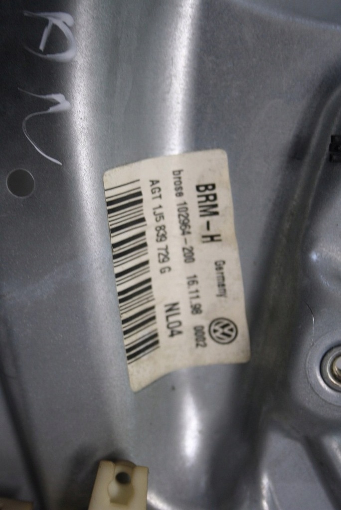 фото №9, Vw golf iv bora механізм вікон підйомник вікон лівий