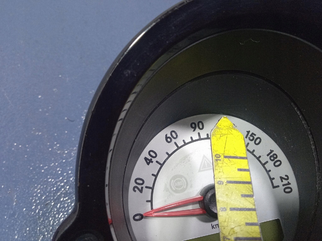 фото №9, Smart forfour i 1.5 cdi лічильник прилади a4545403311