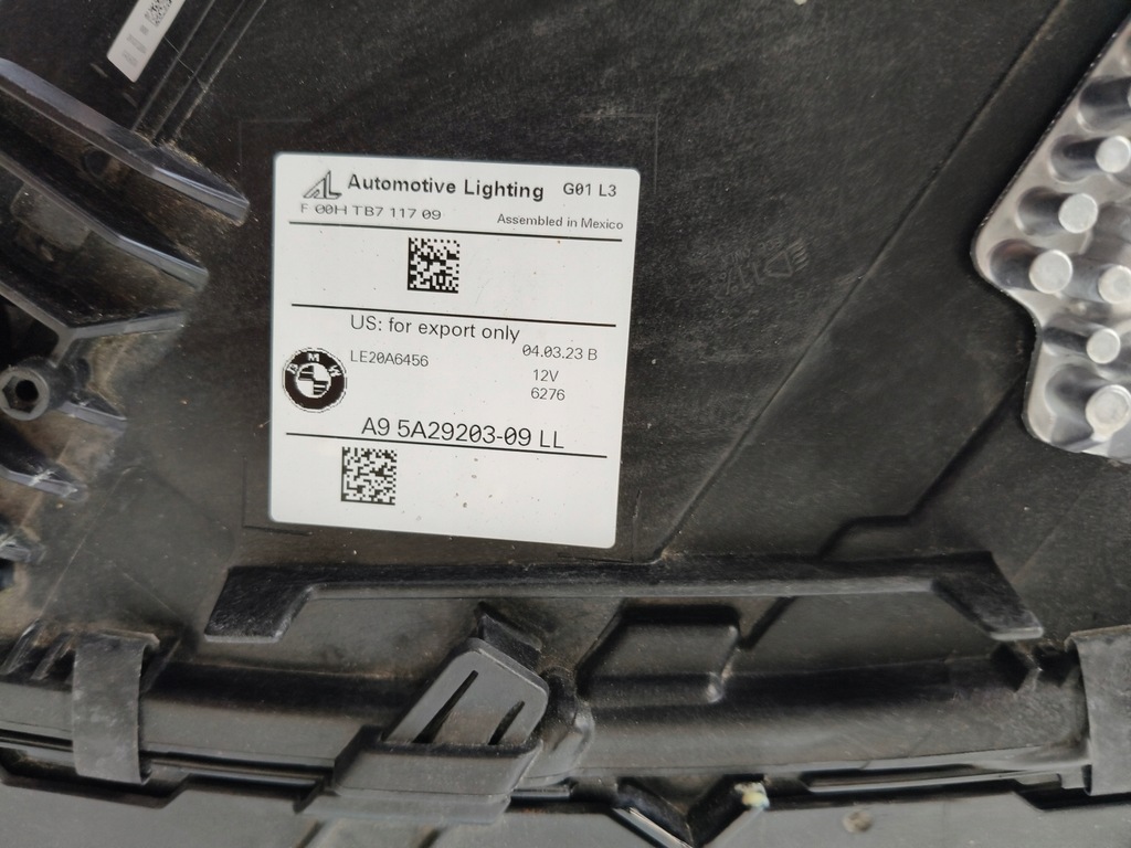 фото №9, Лампа левая фара bmw x3 g01 x4 g02 lift full led адаптивный kompletny