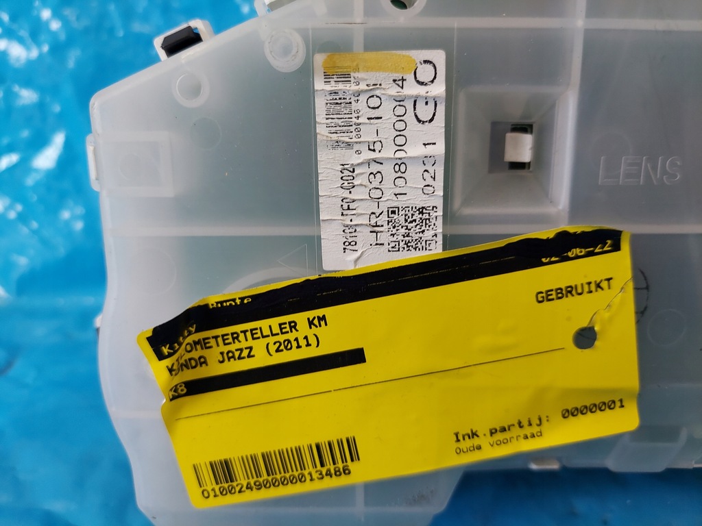 фото №8, Счетчик приборная панель honda jazz 1.2 2011 r hr0375101