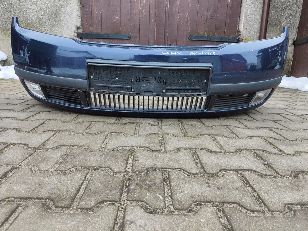 фото №14, Бампер перед передній skoda fabia i 9460 протитуманні фари