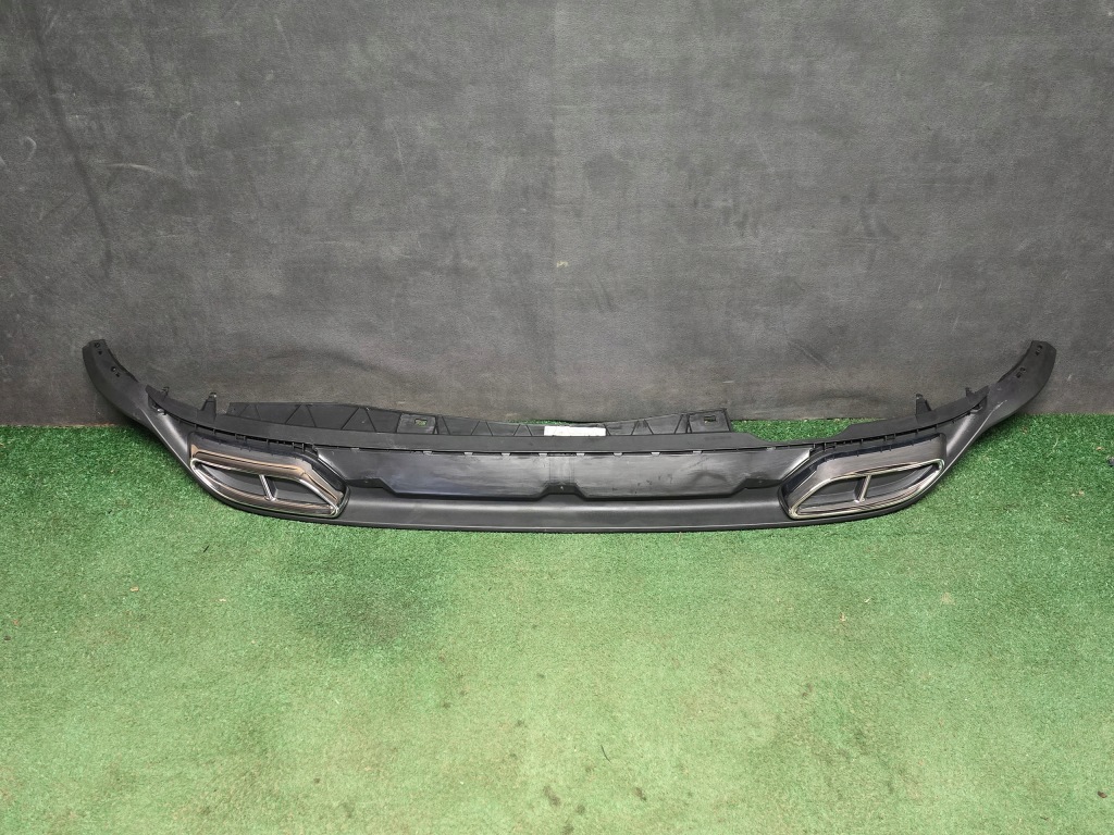 фото №1, Накладка дифузор бампера задня vw polo vi 2g6 lift r-line