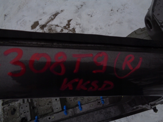 фото №7, 308 t9 лонжерон четверть правая блок двигателя длинная порог