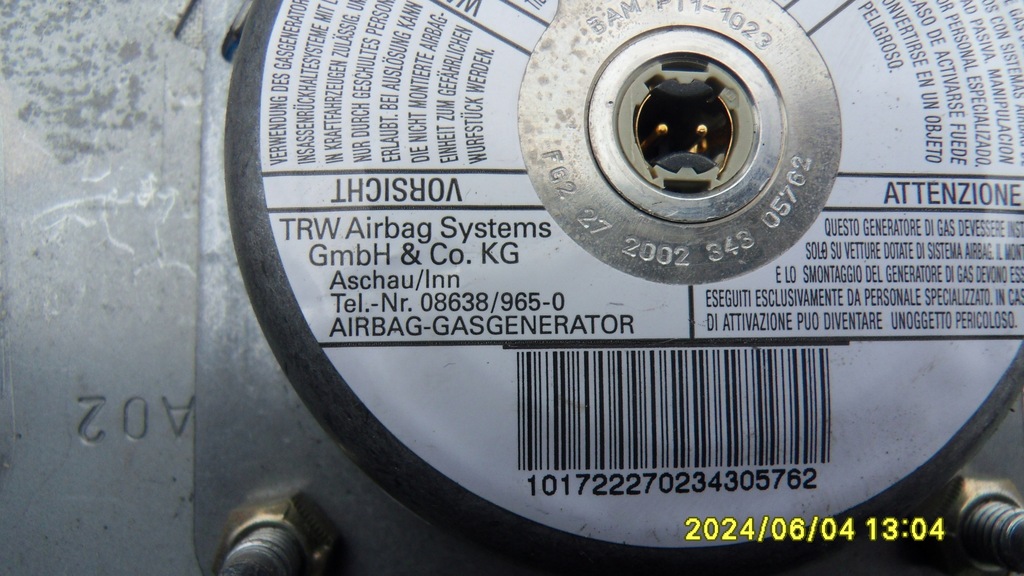 фото №14, Подушка подушка безпеки водія skoda fabia i