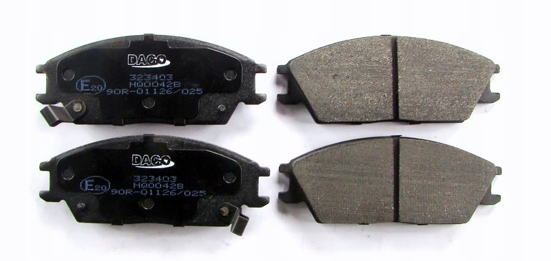 фото №1, Daco гальмівні колодки гальмівні hyundai accent pony перед