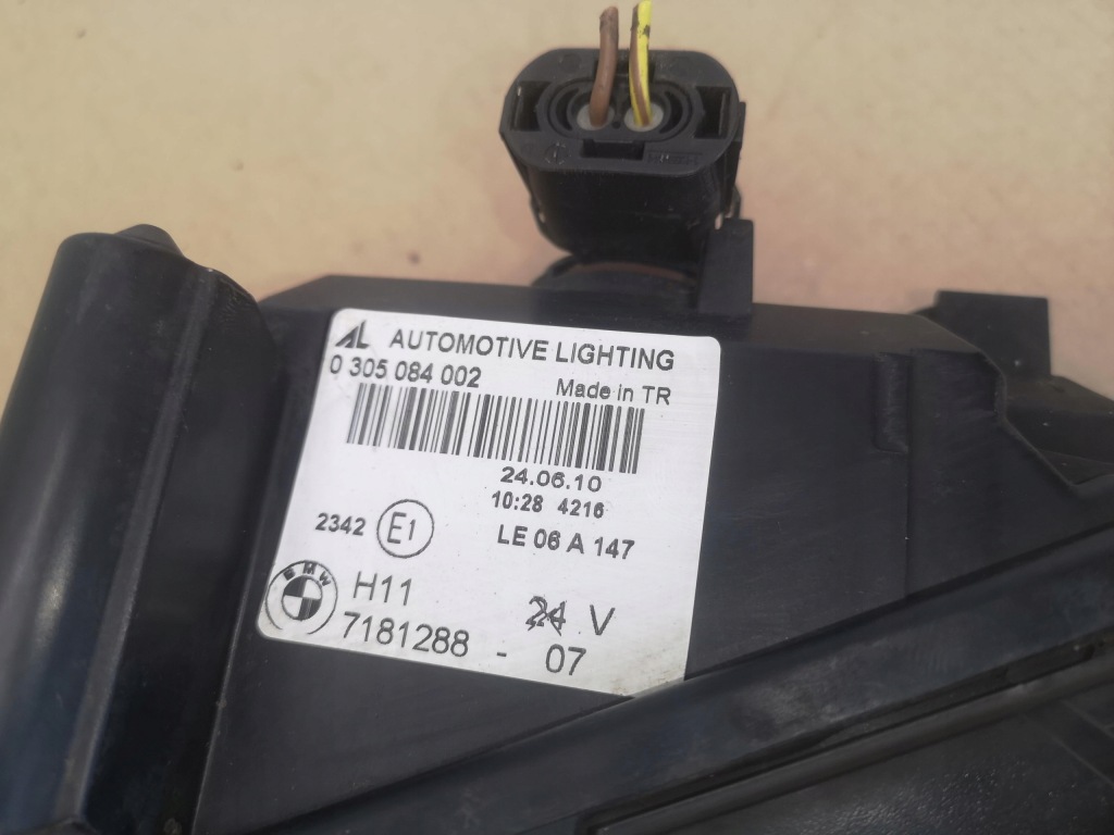 фото №5, Противотуманная фара бампера правый передний bmw 1 e87 lift 07-11 7181288