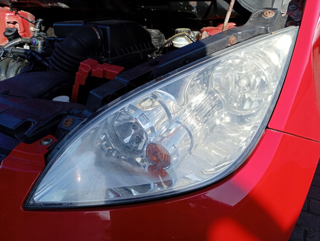 фото №1, Mitsubishi colt 6 vi 04-12 фара лампа левая передний перед