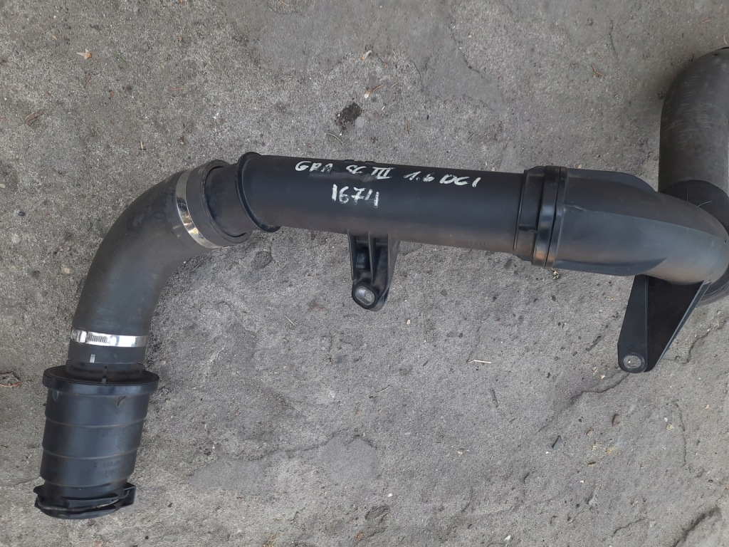 фото №2, Renault scenic iii 1.6 dci труба wąż интеркулер