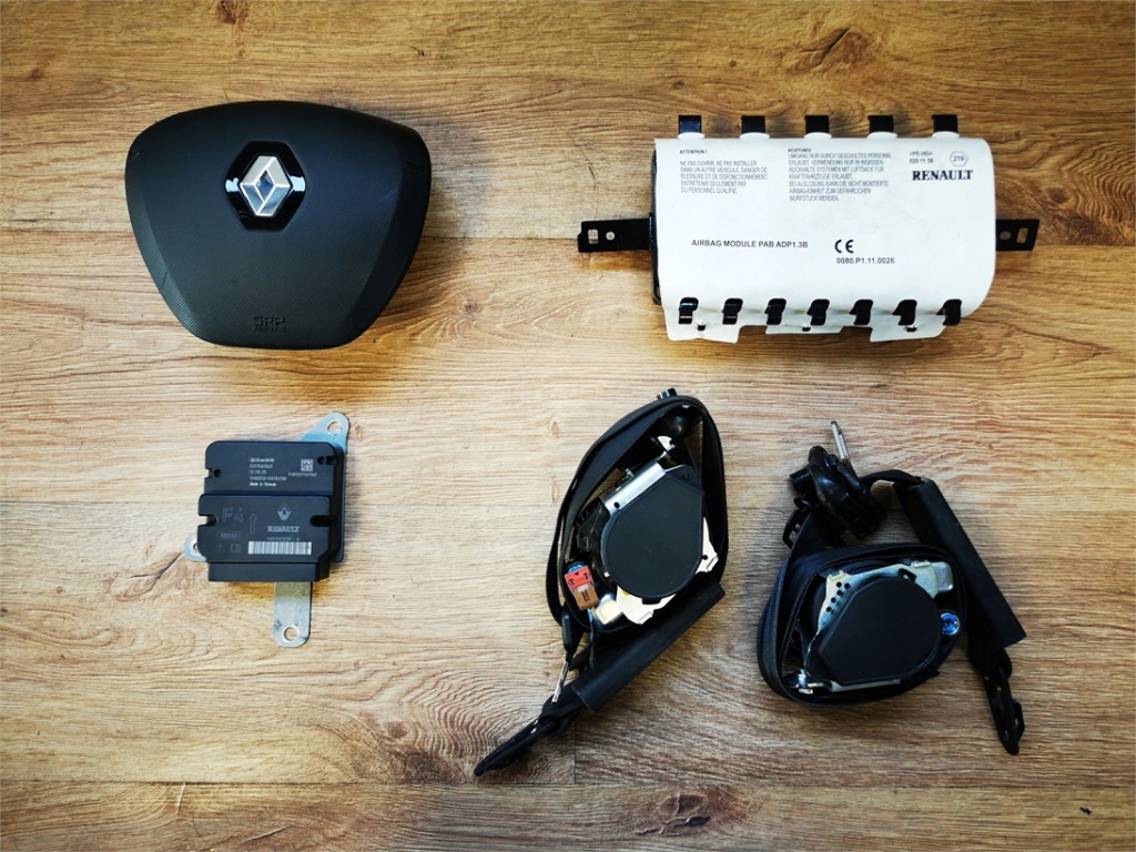 фото №1, Renault captur i подушка безопасности подушки безопасности натяжители kompl