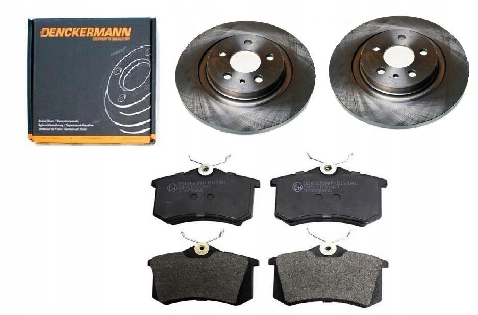 фото №1, Тормозные диски тормозные колодки peugeot 807 задняя 272mm kpl.