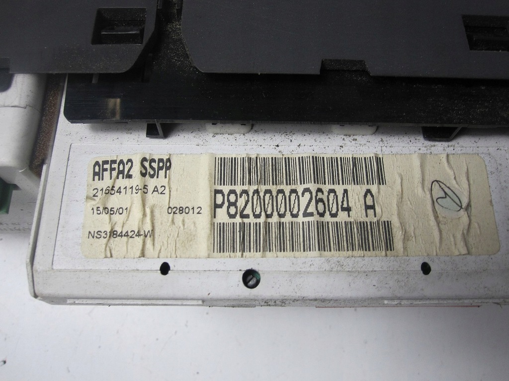 фото №4, Годинник дисплей renault laguna ii 01r