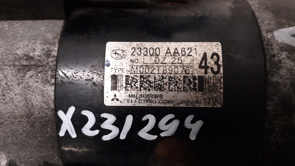 фото №8, Subaru legacy impreza 2.0d стартер 23300aa621