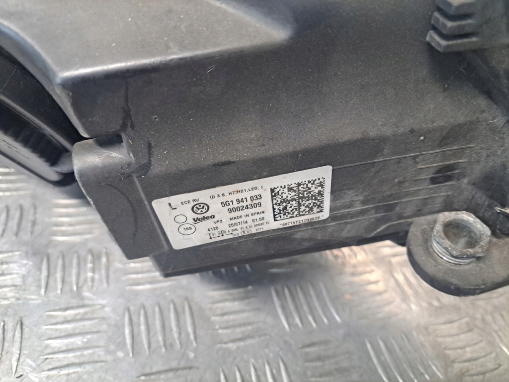 фото №9, Vw golf vii 7 лампа левая перед 5g1941033