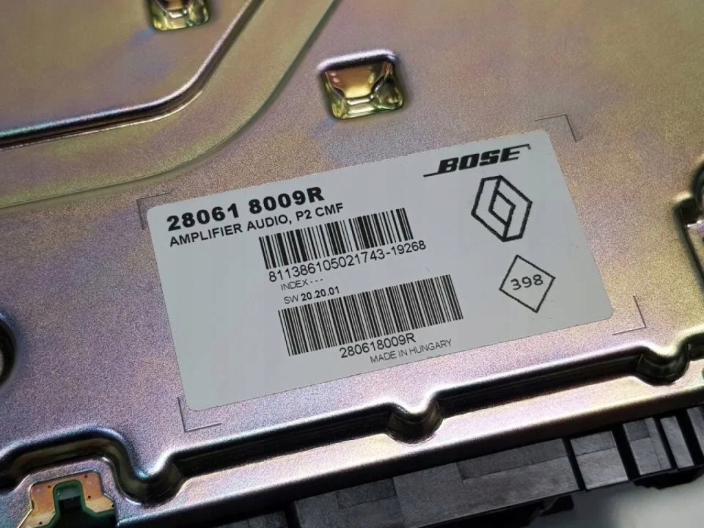 фото №4, Усилитель модуль bose 280618009r renault talisman