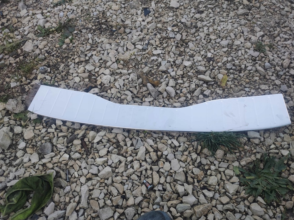 фото №1, Молдинг na бампер защита хром ford transit custom nowa