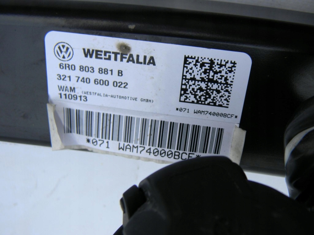 фото №13, Vw polo hak 6r0803881b блок управления модуль фаркоп 6c0907383b 13r