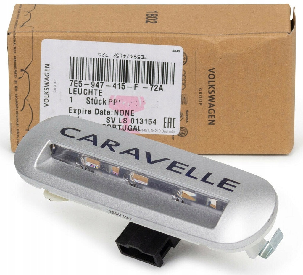 фото №1, Лампа освещение порог порог vw caravelle t5