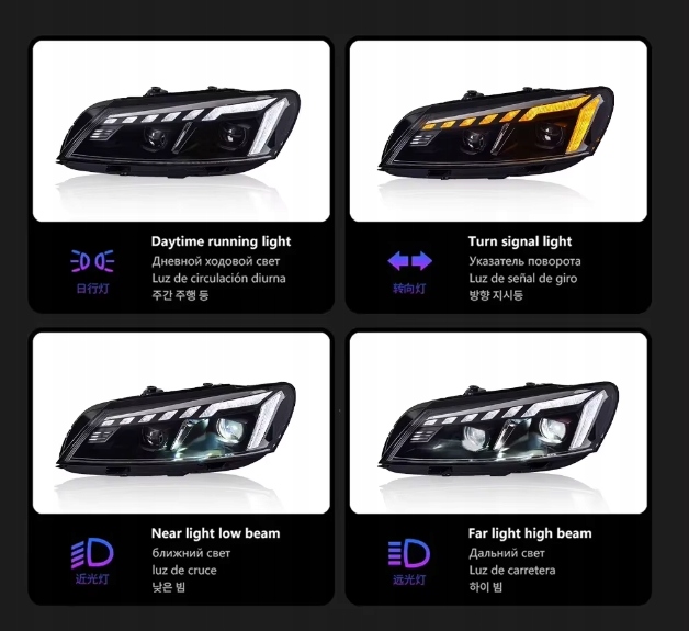 фото №6, Лампи автомобільні do vw jetta sagitar 2012-2018