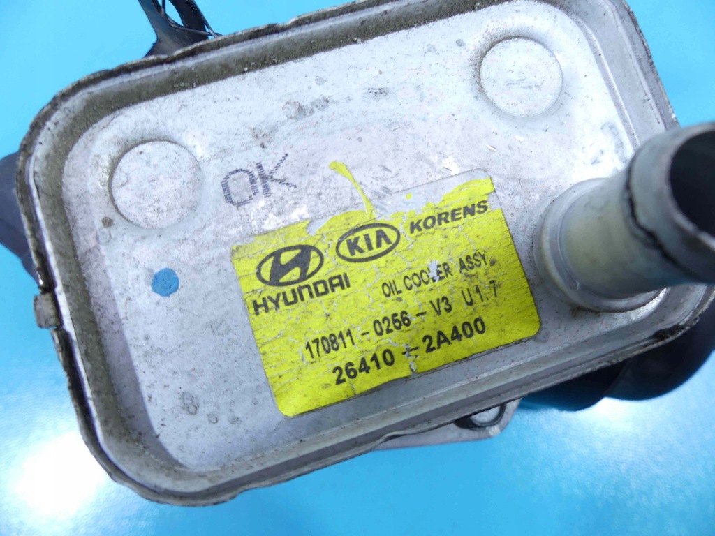 фото №8, Основание фильтра масла kia carens iv 1.7 crdi