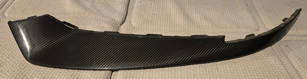 фото №7, Молдинг спойлер бампера перед porsche taycan 9j1 карбон левая