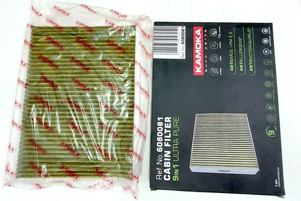 фото №1, Kamoka 6080081 фильтр, вентиляция пространство пассажирский