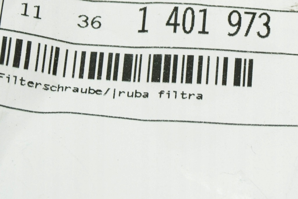 фото №7, Bmw e36 z3 cabrio coupe vanos unit клапан фильтр screw 1401973 11361401973