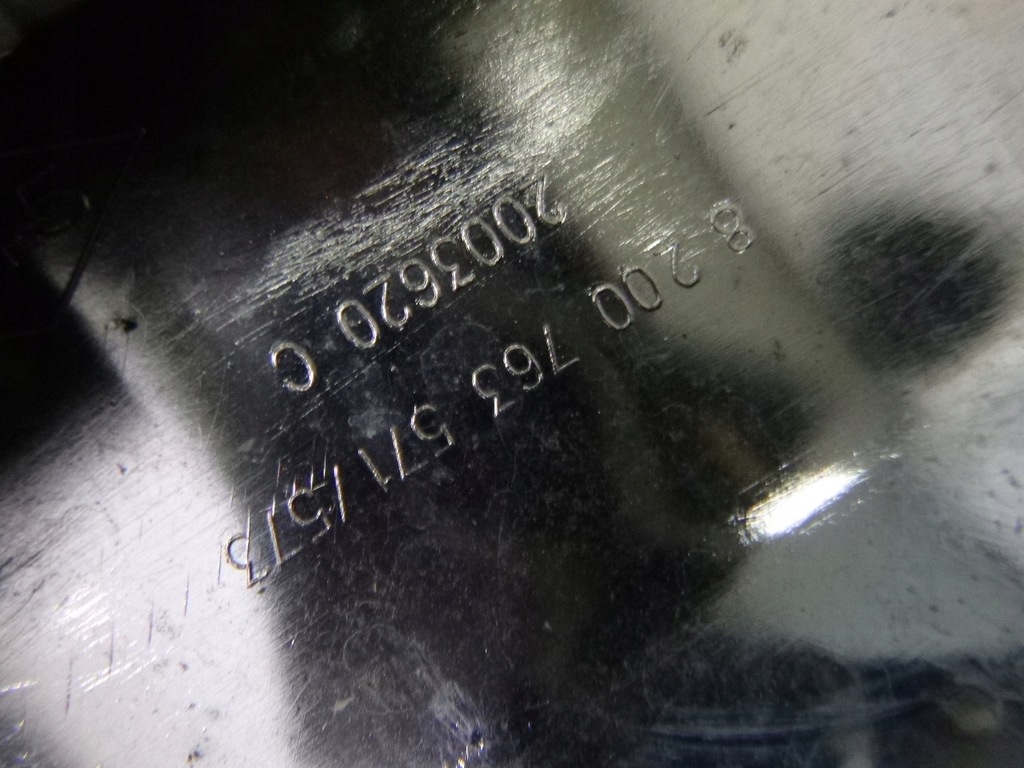 фото №5, Dacia sandero i 08-12 молдинг решётка перед хром оригинальный номер