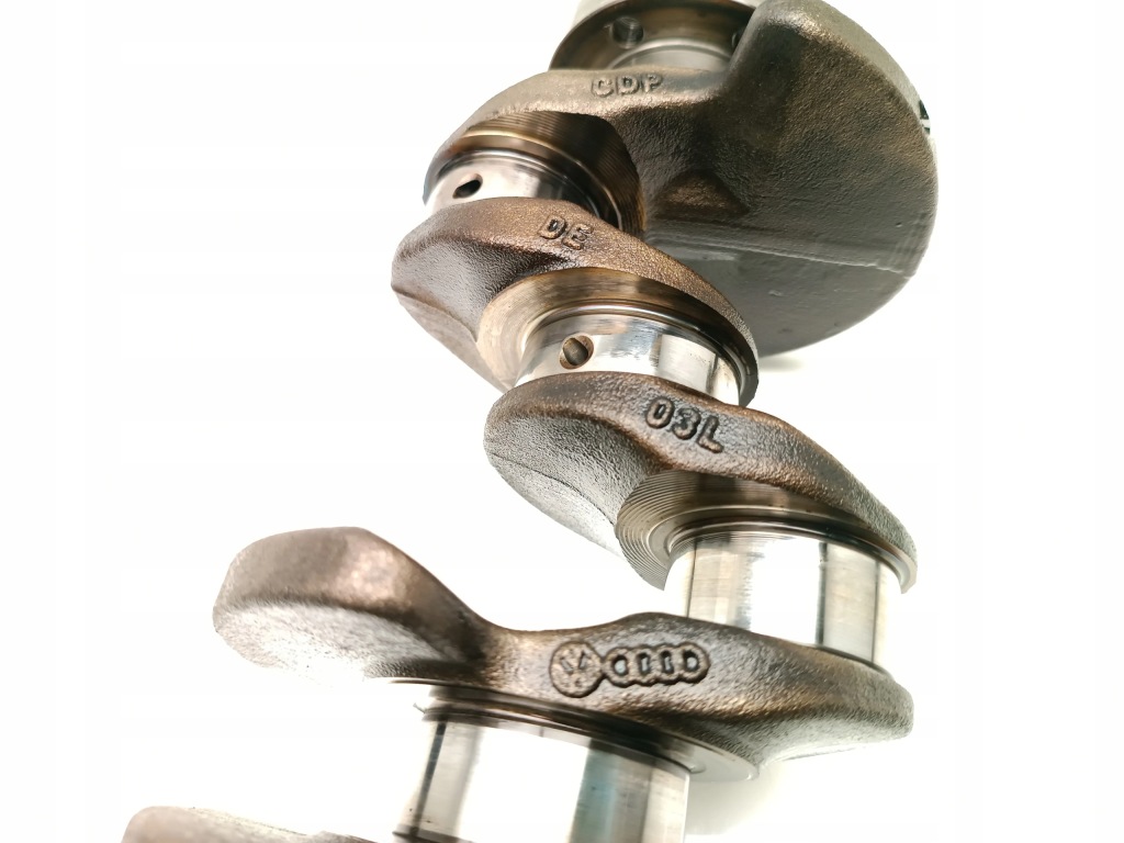 Vw caddy wał колінчастий 1.6 tdi дизель 75kw 102 hp 03lde 03l101 2012 mpv Зі Шроту