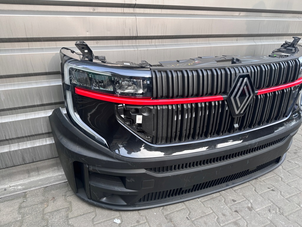 фото №3, Бампер перед решётка радиатора лампы renault master iv 4 2025- набор