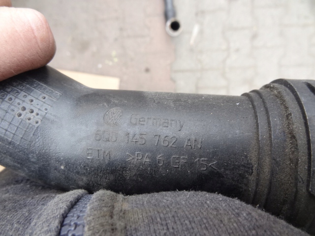 фото №3, Wąż труба интеркулер vw 1.4 tdi 6q0145762an