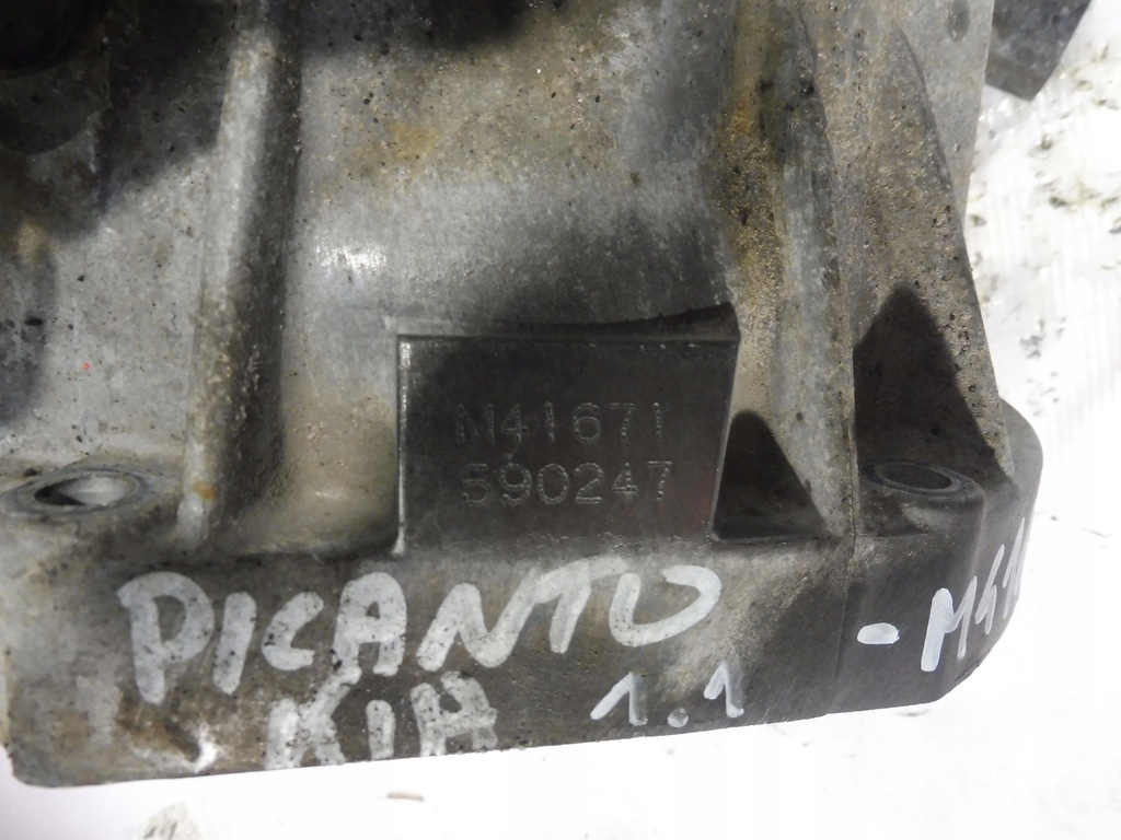 фото №9, Коробка передач передач m41671 kia picanto 1.1 12v g4hg