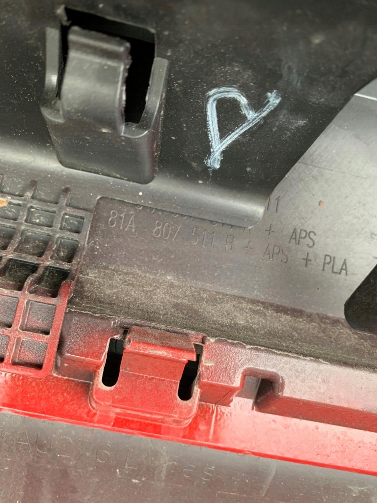 фото №7, Audi q2 s-line бампер задня задній 81a807511b