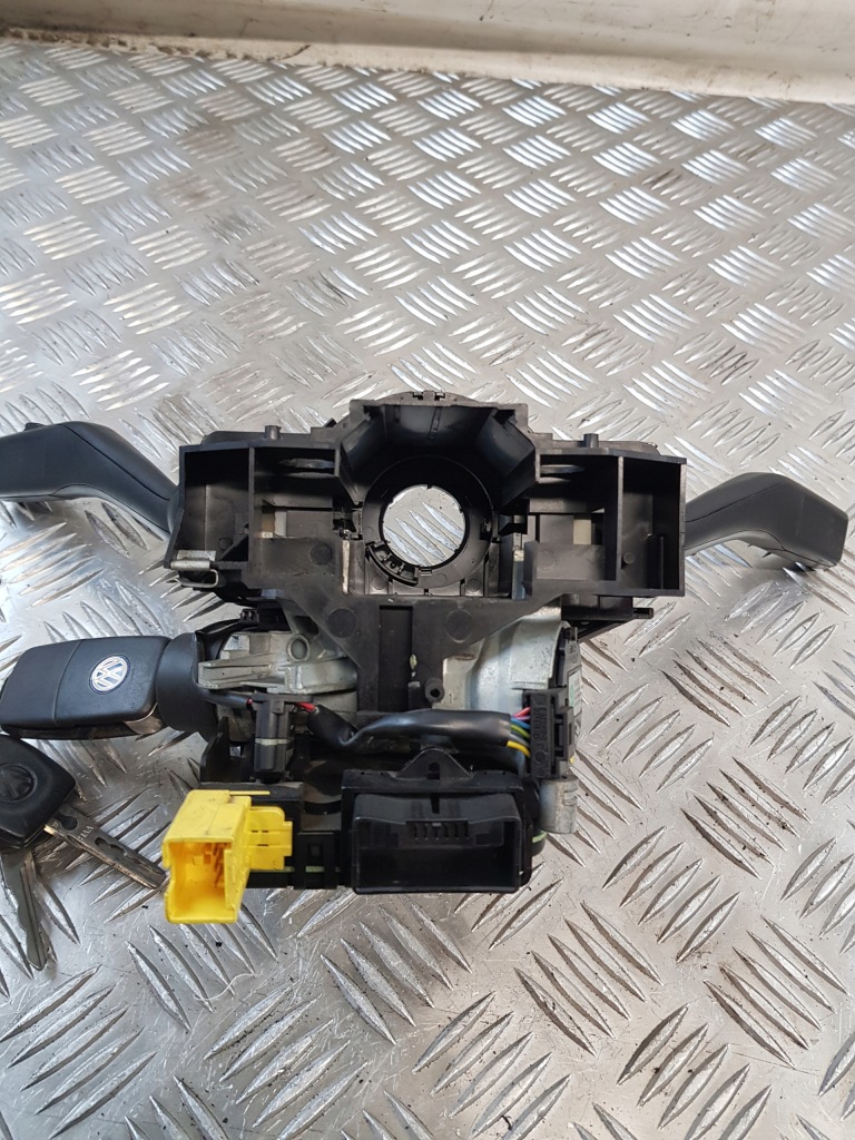 фото №9, Перемикач комбінований 1k5953503ab + замок запалювання ключі vw caddy 05r-