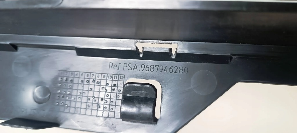 фото №10, Citroen c4 ii решётка радиатора решётка радиатора усилитель 9687946280